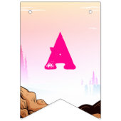 Biker Kind Dirt Stunt Bike Verjaardag Bunting Flag Vlaggetjes (Derde vlag)