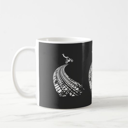 Biker Koffiemok (Links)