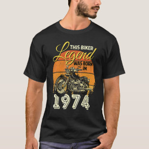 Biker Legend Mannen motorfiets Biker Legend T-shirt