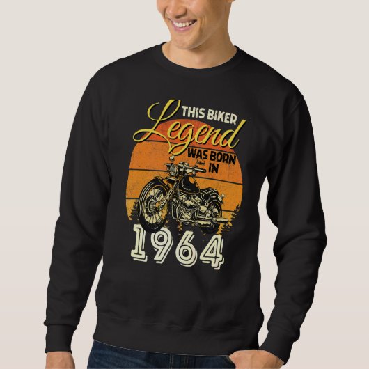 Biker Legend Mannen motorfiets Biker Legend Trui (Voorkant)