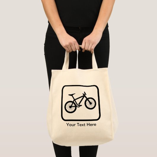  Biker-Logo Tote Bag (Voorkant (product))