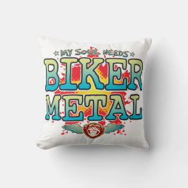 Biker Metal Soul Cushion Kussen