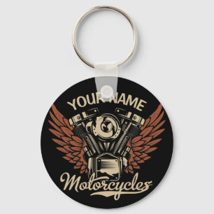 Biker Motorrijwielen Motorvoeringkleding personal Sleutelhanger