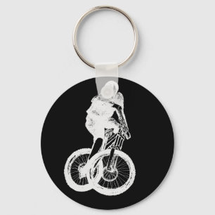 Biker MTB BMX CYCLIST Sleutelhanger