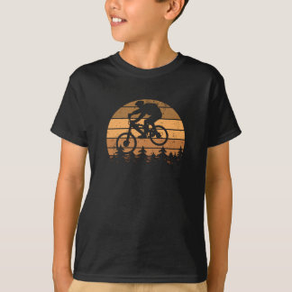 Biker MTB Sunset Gift T-shirt