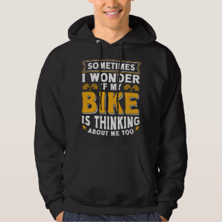 Biker Outfit Funny Motorcycle citeert Accessoires Hoodie