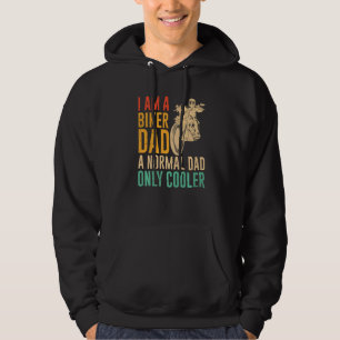 Biker Pa Motorrijder Pa Hoodie
