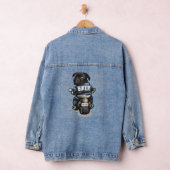 Biker Pug Denim Jacket (Hangar)