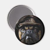 Biker Pug Magneet (Voorkant / Achterkant)
