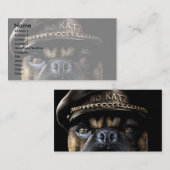 Biker Pug Visitekaartje (Voorkant / Achterkant)