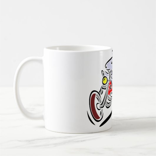 Biker Rat Koffiemok (Links)