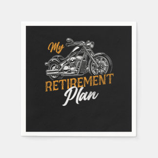 Biker Retrovintage My Retirement Plan Grandpa Servet