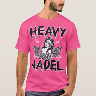 Biker Rocker Heavy Rock Punk Hard Girl Metal 2 T-shirt