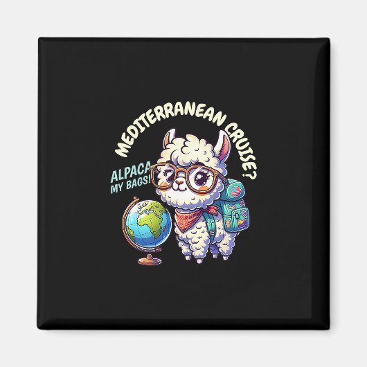 Biker Santa 67 Crew Funny Christmas Leather Jacket Magneet (Voorkant)