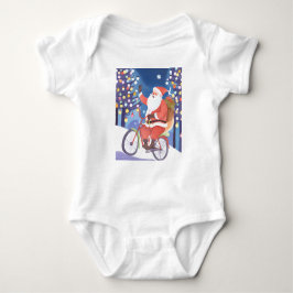 Biker santa claus romper