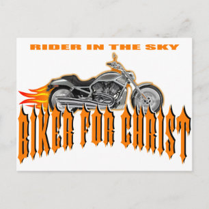 Biker voor Christus Briefkaart
