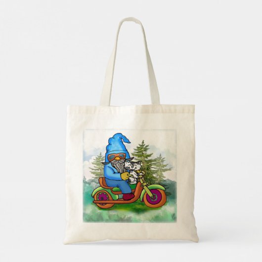 Bikerkabouter Tote Bag (Achterkant)