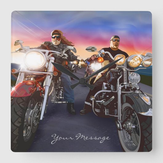 Bikers 1 klok (Voorkant)