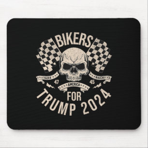 Bikers voor Trump Take America Back Election 2024 Muismat