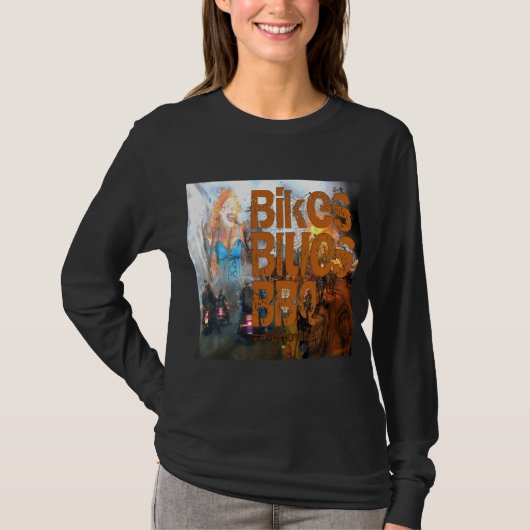 Bikes, Blues en BBQ-t - shirts (Voorkant)