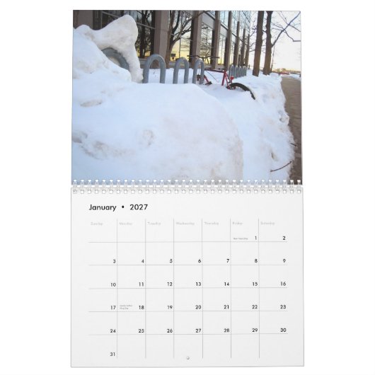 Bikes rondom de stad Agenda 2012 Kalender (Jan 2027)