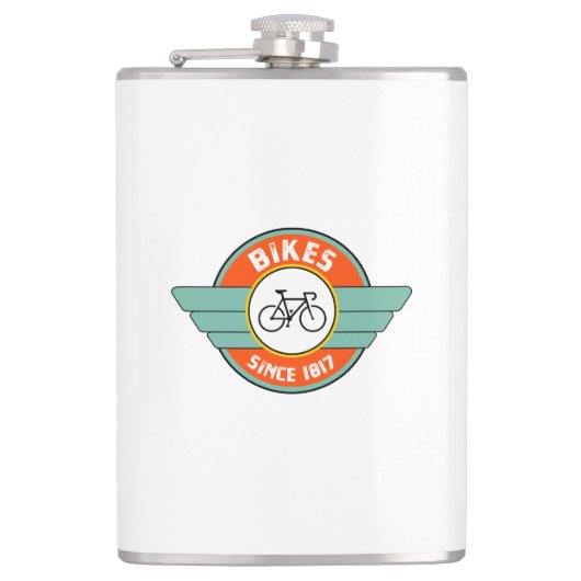 Bikes, sinds 1817 heupfles (Voorkant)