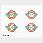 Bikes, sinds 1817 rechthoekige sticker (Vel)