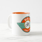 Bikes, sinds 1817 tweekleurige koffiemok (Voorkant links)