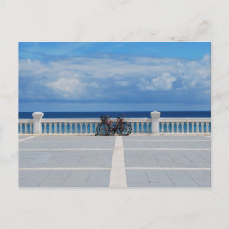 Bikes van het Zee Cantabrië in Spanje briefkaart