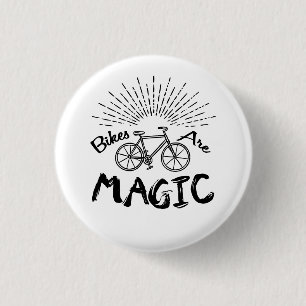 Bikes zijn magisch ronde button 3,2 cm