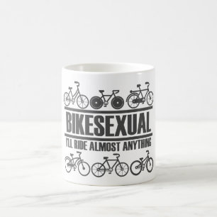 Bikesexual - Grappige fiets en fietsen Koffiemok