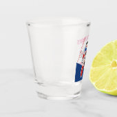 Bikeways Shot Glass Glas (Links)