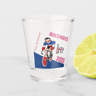 Bikeways Shot Glass Glas