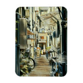 Biking Artwork Magneet (Verticaal)