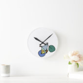 biking; bicycle ronde klok (Huis)