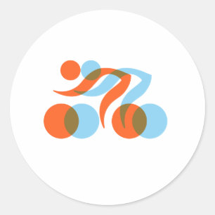 Biking_Fever_2_cyclers.png Ronde Sticker
