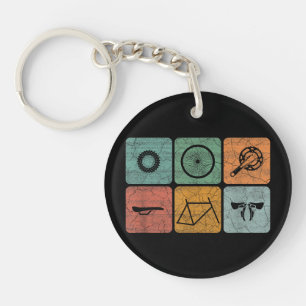 Biking fietsen  fietsenonderdelen fietsenlijst cad sleutelhanger