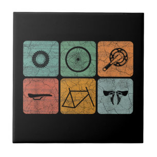 Biking fietsen fietsenonderdelen fietsenlijst cad tegeltje