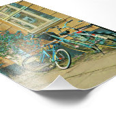 Biking Lover Gift | Fietsverf Foto Afdruk (Hoek)