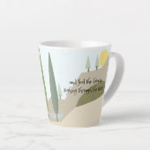 Biking through the countryside poetry mug (Angle droit)