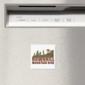 Biking van bergen naar beneden magneet (Insitu (Vaatwasser))