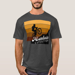 Biking van gebergte MTB off-road fiets T-shirt