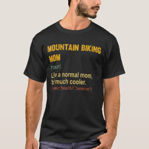 Biking van mountainbiking Definitie roud Mountain T-shirt