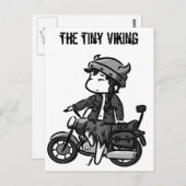 Biking Viking Briefkaart (Voorkant / Achterkant)