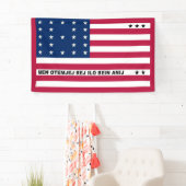 Bikini Atoll flag Banner (Insitu)