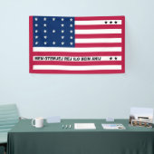 Bikini Atoll flag Banner (Beurs)