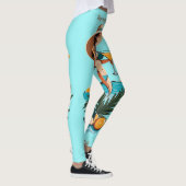 Bikini Babe Groot Pet- Grote Cocktail Thunder_Cove Leggings (Rechts)