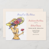 Bikini Babe Invitation (Devant / Derrière)