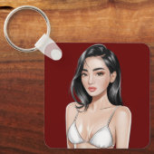 Bikini Babe Sleutelhanger (Voorkant)