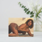 Bikini Beach Magnifique carte postale (Debout devant)